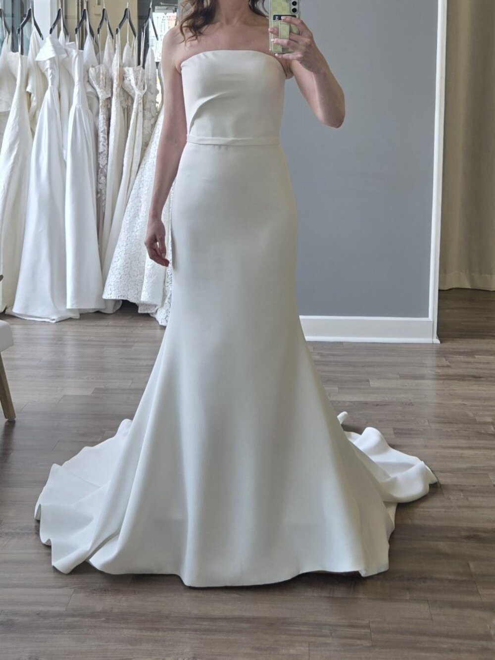 NWT and Unaltered Robert Bullock, Rainbow Bunting Size 0 Custom Wedding Gown